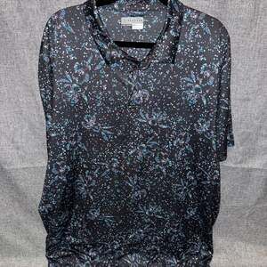 PGA TOUR Pro Series Men's XXL Clustered Confetti Print Performance Golf Polo Shi